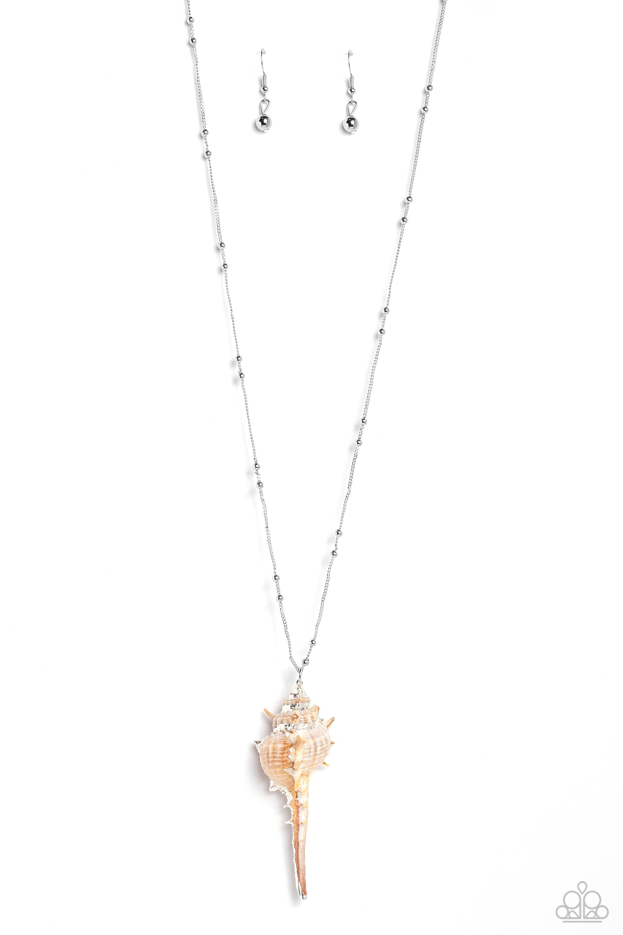 Paparazzi Necklace- Downstage Dazzle- White Crystal Like Beads- White  Rhinestone | eBay