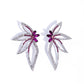 Paparazzi Accessories - Twinkling Tulip - January 2024 Life of the Party - Pink Earrings Pink