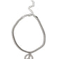 <p>Paparazzi Accessories - Pampered Peacemaker a silver peace sign infused with dazzling white rhinestones effortlessly slides along a thick silver snake chain, creating an irresistible pendant. Features an adjustable clasp closure.</p> <p><i>Sold as one individual anklet.</i></p>