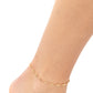 Paparazzi Accessories - Starry Swing Dance - Gold Anklet dainty gold stars are infused along a classic gold chain around the ankle for a simply stellar statement. Features an adjustable clasp closure.Sold as one individual anklet.