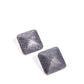 <p>Paparazzi Accessories - Commercially Corporate - Silver Earrings featuring a fabric-like texture, metallic silver squares reflect light off every rounded surface for a corporate-inspired design. Earring attaches to a standard post fitting.</p> <p><i>Sold as one pair of post earrings.</i></p>