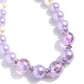 <p data-mce-fragment="1">Strung along an invisible thread, a collection of Pastel Lilac pearls, white pearls, silver discs, and Pastel Lilac iridescent beads of varying sizes loop around the neckline for a radically refined display. Features an adjustable clasp closure. Due to its prismatic palette, color may vary.</p> <p data-mce-fragment="1"><i data-mce-fragment="1">Sold as one individual necklace. Includes one pair of matching earrings.</i></p>