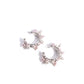 Paparazzi Accessories - Elite Expense - Pink Earrings