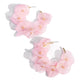 Paparazzi Accessories - Petaled Pageant - Pink Earrings