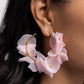 Paparazzi Accessories - Petaled Pageant - Pink Earrings