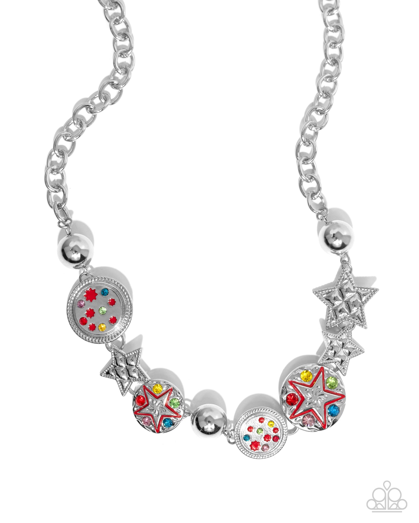 Paparazzi Accessories - Starry Shopaholic - Red Necklaces