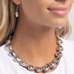 Infused along a classic silver chain, sleek silver hearts alternate with dainty silver beads along the neckline for a romantically refined statement. Features an adjustable clasp closure.  Sold as one individual necklace. Includes one pair of matching earrings.