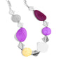 Paparazzi Accessories - Reflective Redux - Purple Jewelry Set