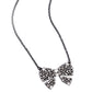 Paparazzi Accessories - Bewitching Bow - Black Necklaces