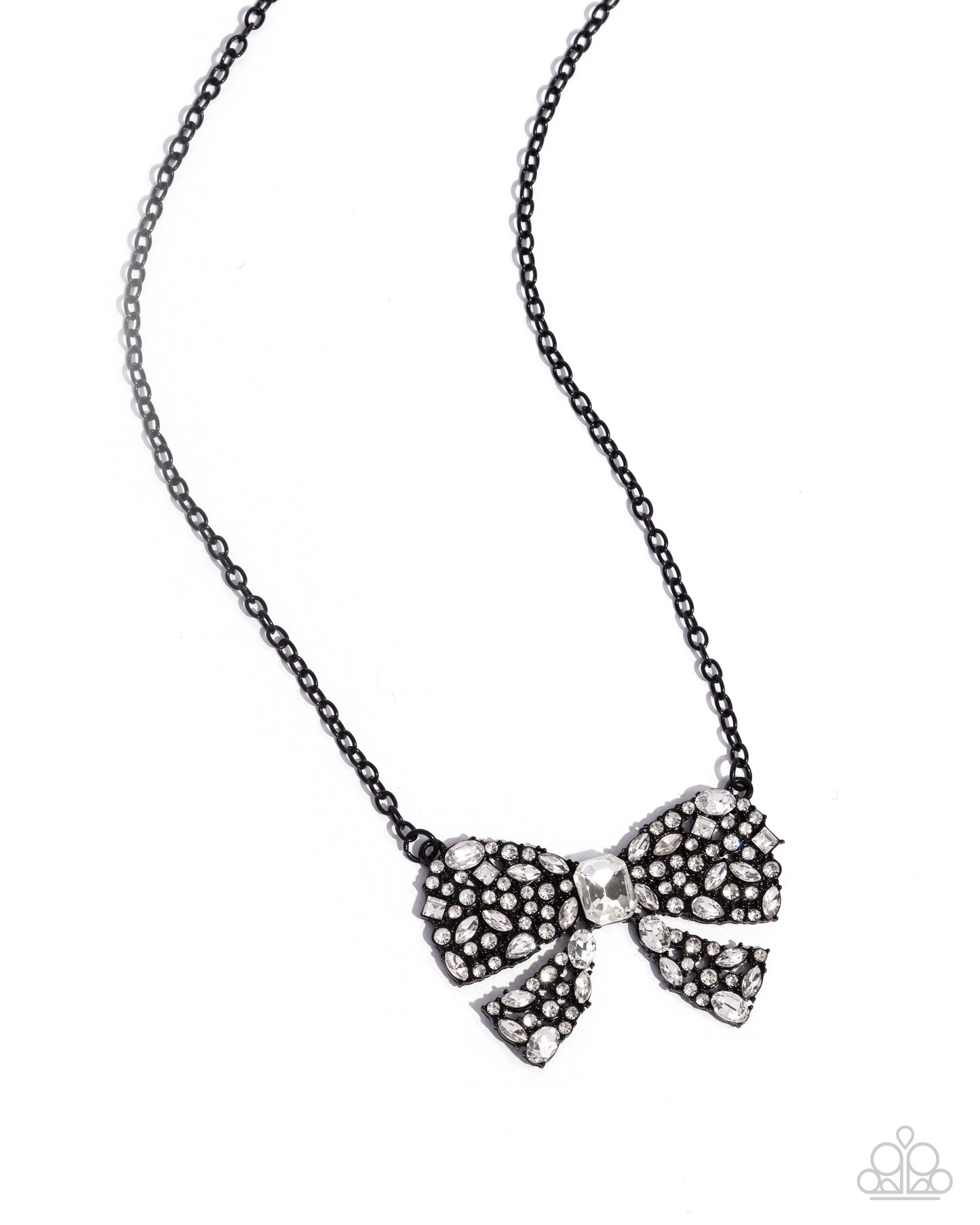 Paparazzi Accessories - Bewitching Bow - Black Necklaces