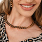 Paparazzi Accessories - Painted Problem - Black Necklaces