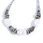 Paparazzi Accessories - In Good Glazes - Silver Blockbuster Necklaces