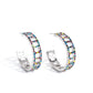 Paparazzi Accessories - Bridging Brilliance - Multi Hoop Earrings