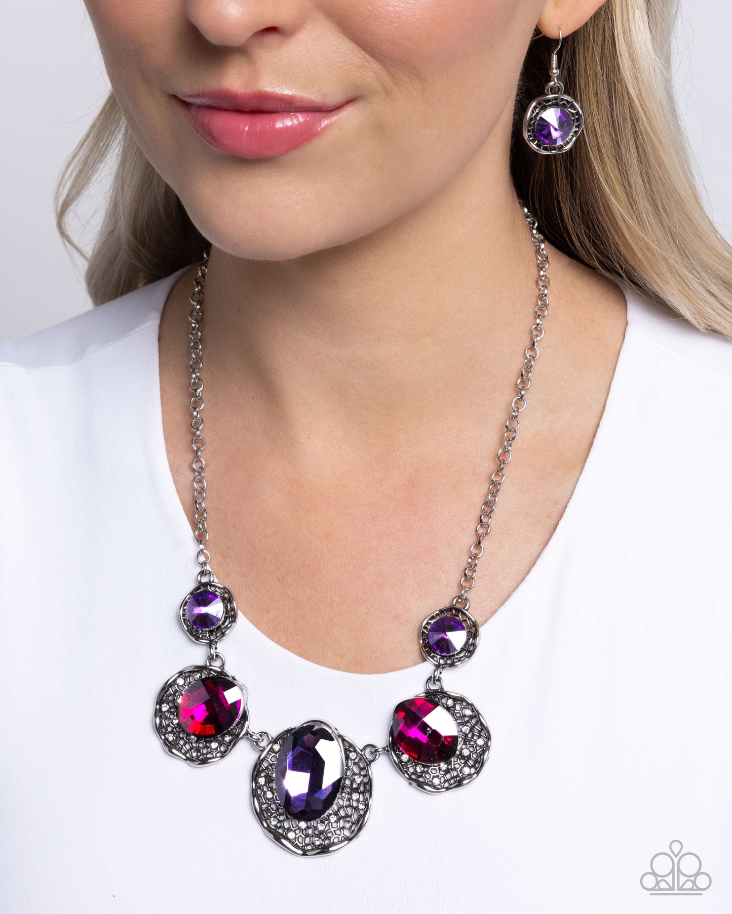 Paparazzi Accessories - City Color - Purple Necklaces