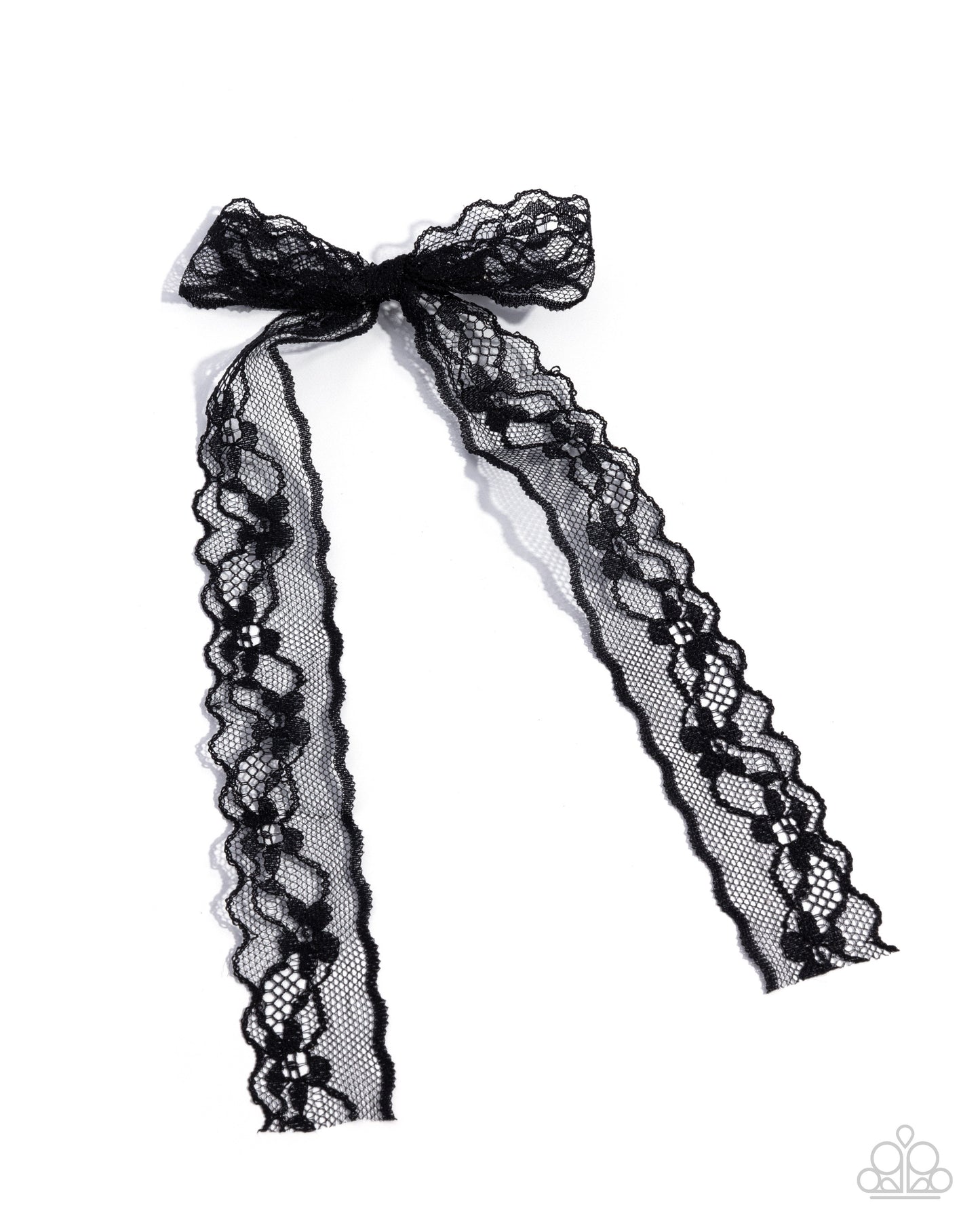 Paparazzi Accessories - Petite Princess - Black Hair Bow