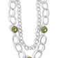 Paparazzi Accessories - Top of My List - Green Necklaces