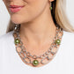 Paparazzi Accessories - Top of My List - Green Necklaces