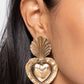 Paparazzi Accessories - Mythical Moment - Gold Earrings