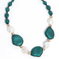 Paparazzi Accessories - Forever Feature - Green Necklaces