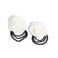 Paparazzi Accessories - Dramatic Dame - White Earrings