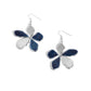 Paparazzi Accessories - Painted Promotion - Blue Earrings