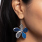 Paparazzi Accessories - Painted Promotion - Blue Earrings