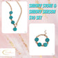 Paparazzi Accessories - Savory Stone & Savory Season - Gold Set