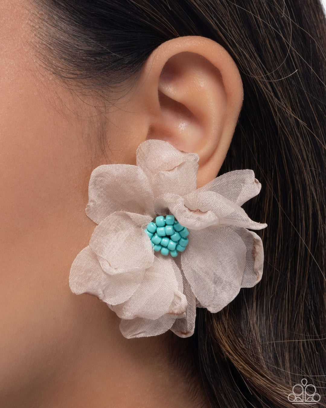Paparazzi Accessories - Part of Your World - Brown Earrings