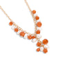 Paparazzi Accessories - Beehive Barage - Orange Necklaces