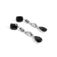 Paparazzi Accessories - Complete Look - Black Jewelry Set