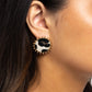 Paparazzi Accessories - Cowhide Couture - Brown Earrings