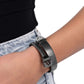 Belted Brilliance Black Bracelet