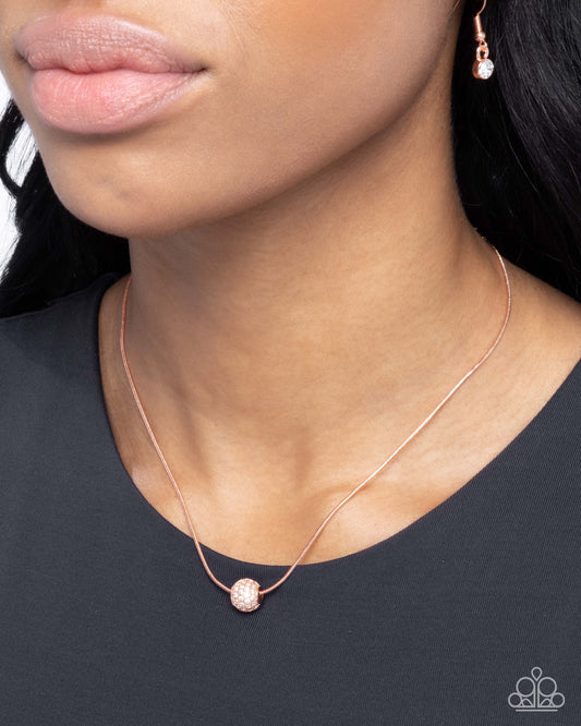 Paparazzi Accessories - Fearless Flair - Rose Gold Necklaces