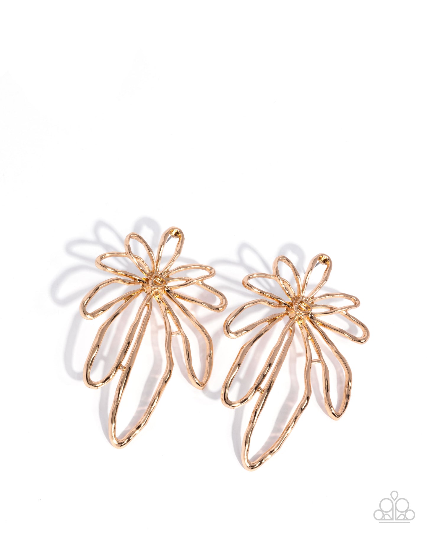 Paparazzi Accessories - Growing Garden - Gold Earrings