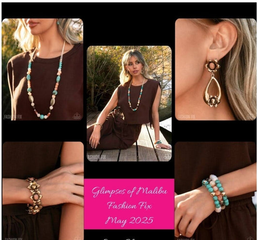Paparazzi Accessories Glimpses of Malibu Collection - May 2025