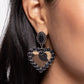 Paparazzi Accessories - Whimsical Wrangler - Black Earrings