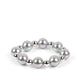 Paparazzi Dreamscape Escape - Silver Iridescent Necklaces and DREAMSCAPE Come True - Silver Iridescent Bead Bracelets Set