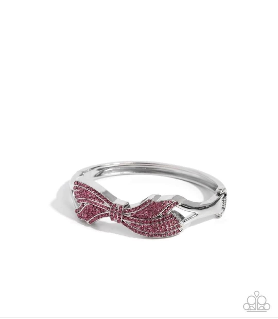 Blissful Bow Pink Bracelets