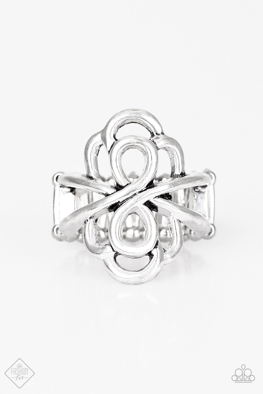 Paparazzi Accessories Ever Entwined - Silver Rings - Lady T Accessories
