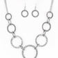 Paparazzi Accessories City Circus - Silver Necklaces   - Lady T Accessories