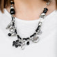 Paparazzi Accessories Charmed, I AM Sure - Black Necklaces - Lady T Accessories
