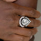 Paparazzi Accessories Make Your Trademark - White Rings - Lady T Accessories