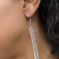 Paparazzi Accessories Scarfed for Attention - Silver Blockbuster Necklaces - Lady T Accessories