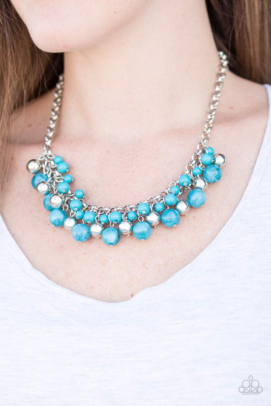 Paparazzi Accessories For The Love Of Fashion - Blue Necklaces - Lady T Accessories