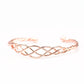 Paparazzi Accessories Metro Melody - Rose Gold Bracelets - Lady T Accessories
