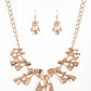 Paparazzi Accessories The Sands Of Time - Gold Blockbuster Necklaces - Lady T Accessories