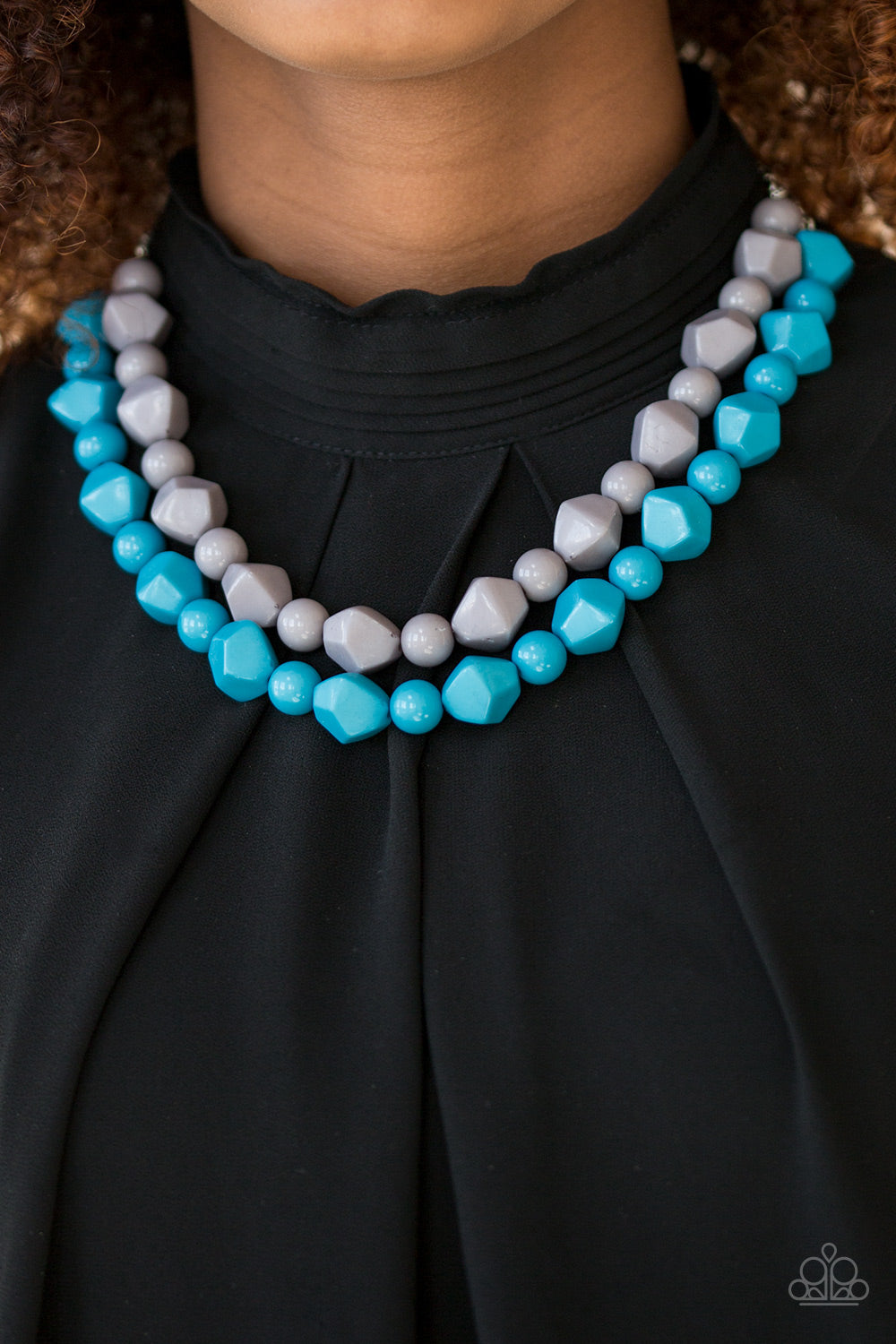 Paparazzi Accessories Rhythm - Blue Necklaces - Lady T Accessories