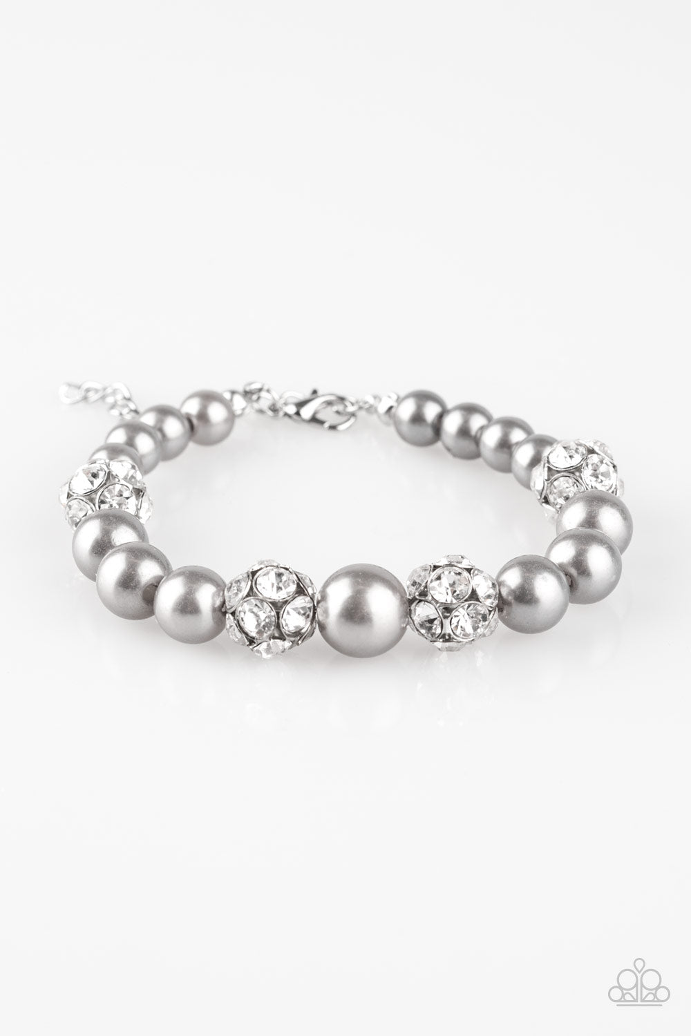 Paparazzi Accessories Pearls and Parlors - Silver Bracelets - Lady T Accessories