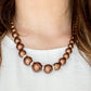 Paparazzi Accessories Pearls - Brown Necklaces - Lady T Accessories