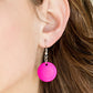 Paparazzi Accessories Barbados Bopper - Pink Wood Necklaces - Lady T Accessories